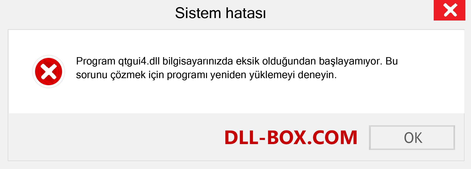 qtgui4.dll dosyası eksik mi? Windows 7, 8, 10 için İndirin - Windows'ta qtgui4 dll Eksik Hatasını Düzeltin, fotoğraflar, resimler